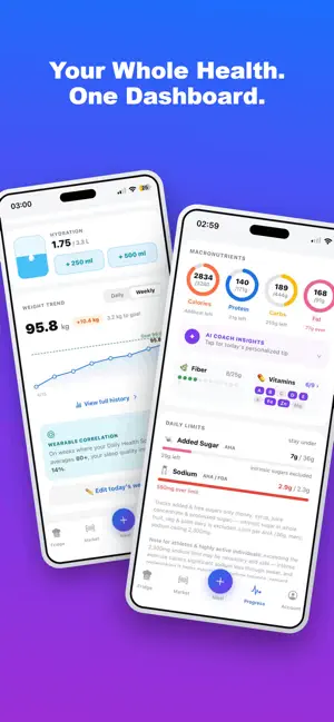 Klav: calorie & macros tracker screenshot 2