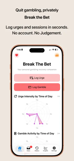 Break The Bet - Quit Gambling screenshot 1