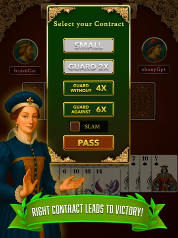 Tarot: French Card Game iPad screenshot