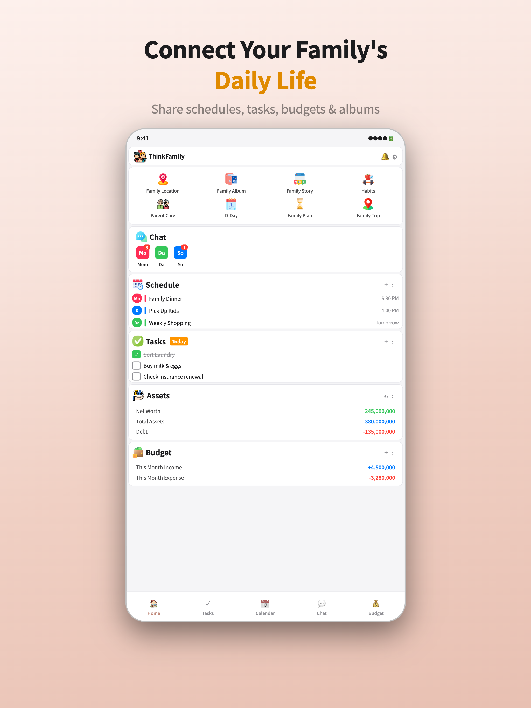 ThinkFamily - 가족에 대한 모든 것 screenshot 10