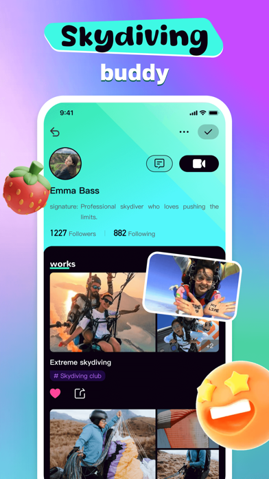 Samlo: Meet Friends，Video，Chat Screenshot