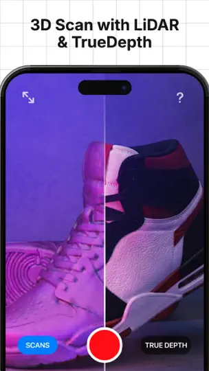 Скриншот 3d Scanner App™ на iPhone 1