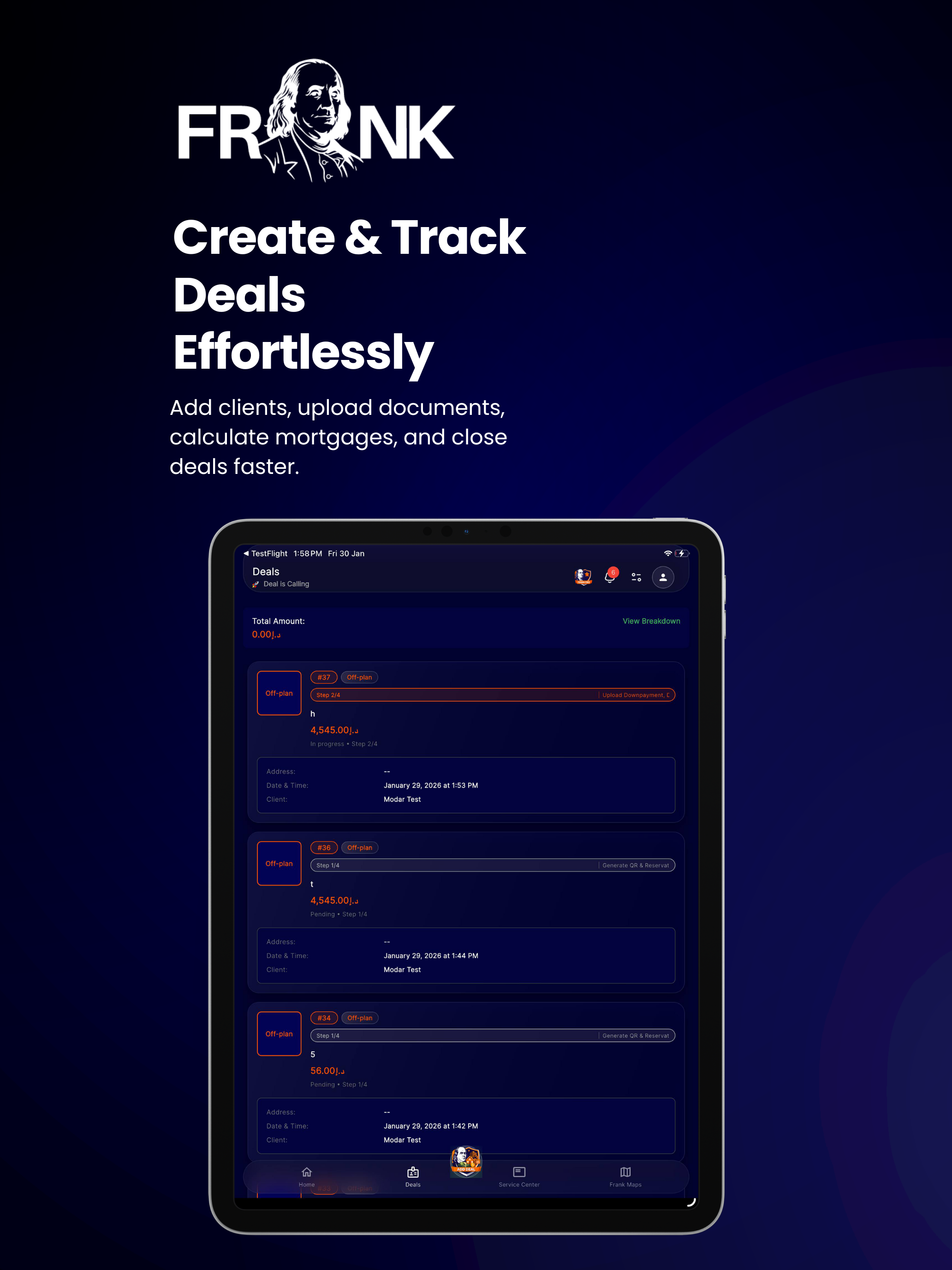 Frank - AI RealEstate Platform