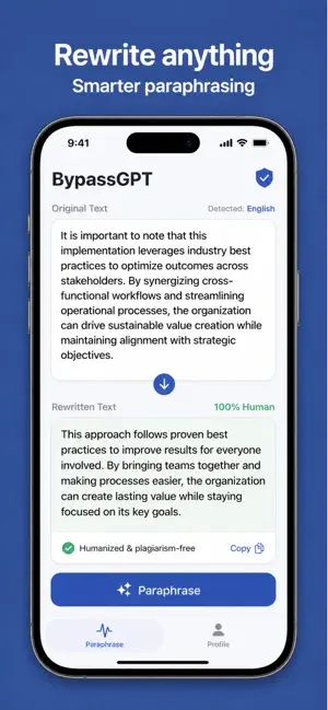 BypassGPT: AI Humanizer Pro screenshot 4