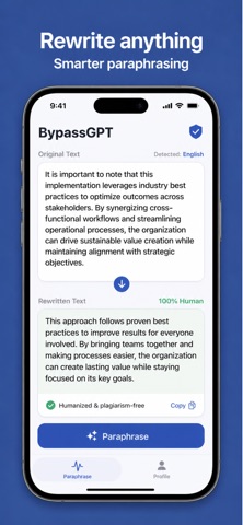 BypassGPT: AI Humanizer Pro Screenshot 4 of 5