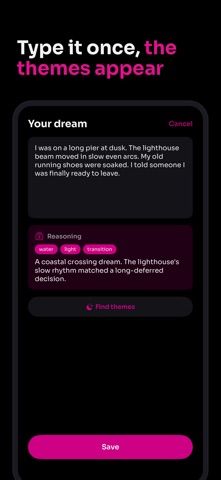 Pink Reverie: Dream Journal Screenshot 2 of 5