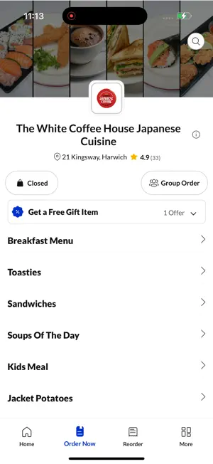 The White Coffee House Harwich screenshot 2
