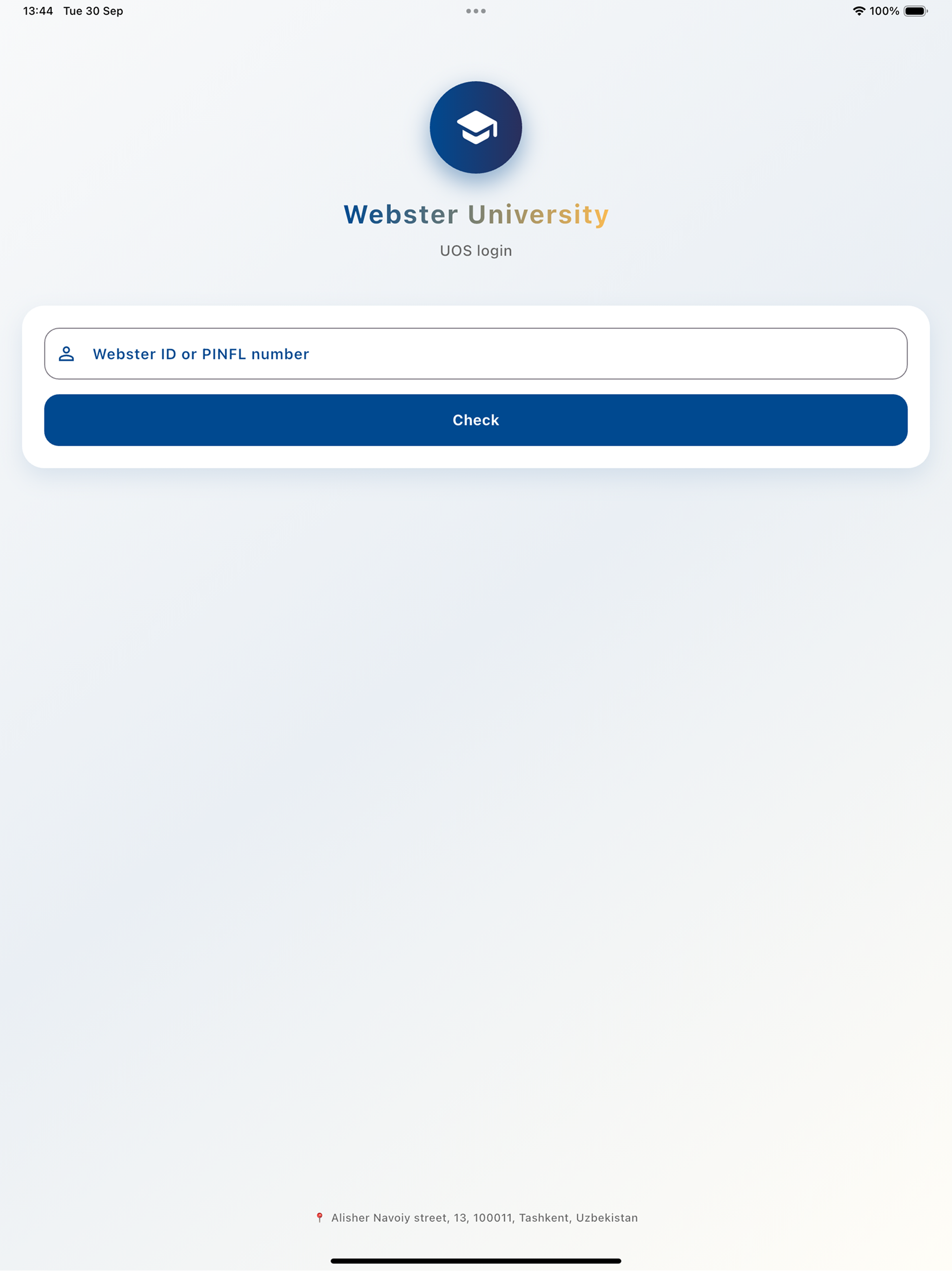 Webster UOS
