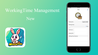 WorkingTime Management Screenshot