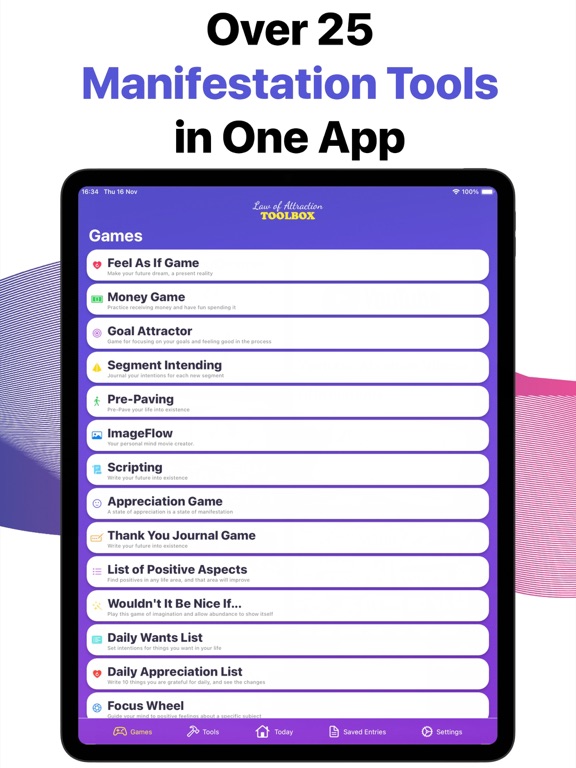 Screenshot #5 pour Law of Attraction Toolbox