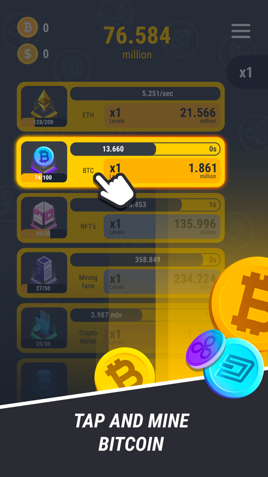 #3. Crypto Miner Tycoon (iOS) Podle: MTAG PUBLISHING LTD