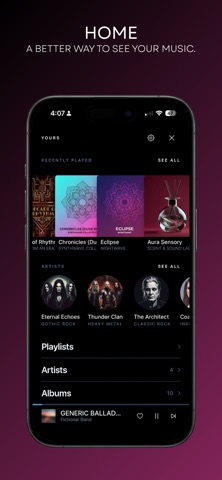 Again Music iPhone screenshot