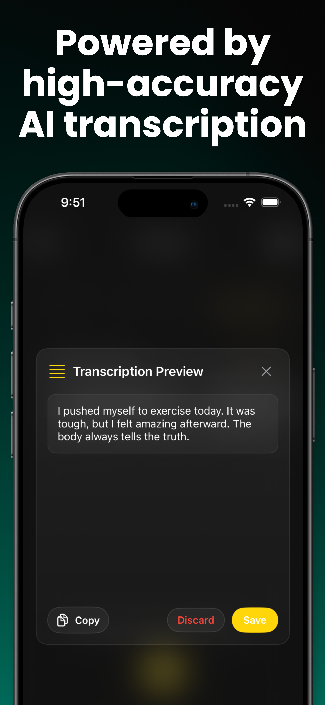 Flecty: Voice-to-Text Journal screenshot 3
