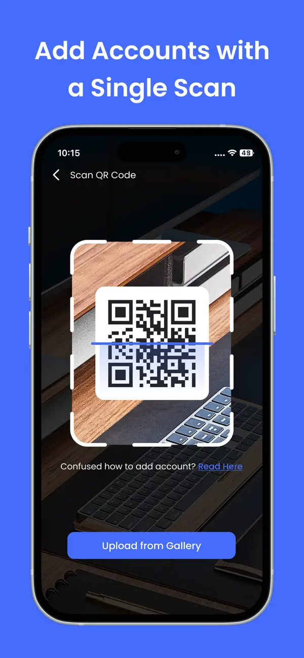Screenshot #3 pour Authenticator App - 2FA OTP