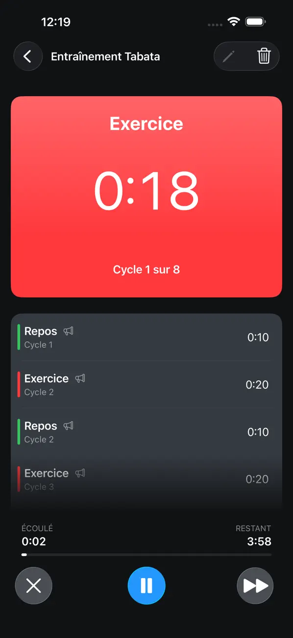 Screenshot #3 pour Minuteur+ Chrono et Minuteries