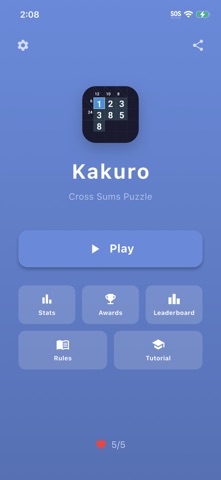Kakuro by Solvyne screenshot