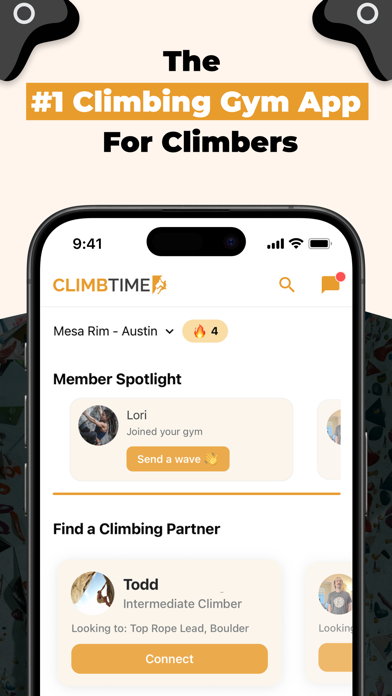 Screenshot #1 pour ClimbTime – Climbing Gym App