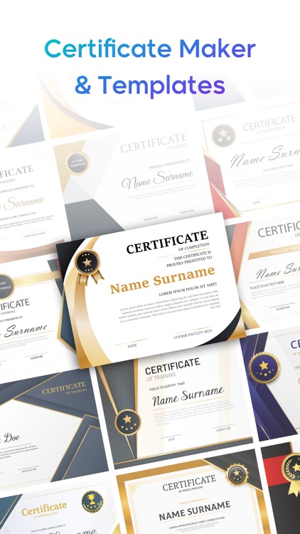 Certificate Maker - eCards