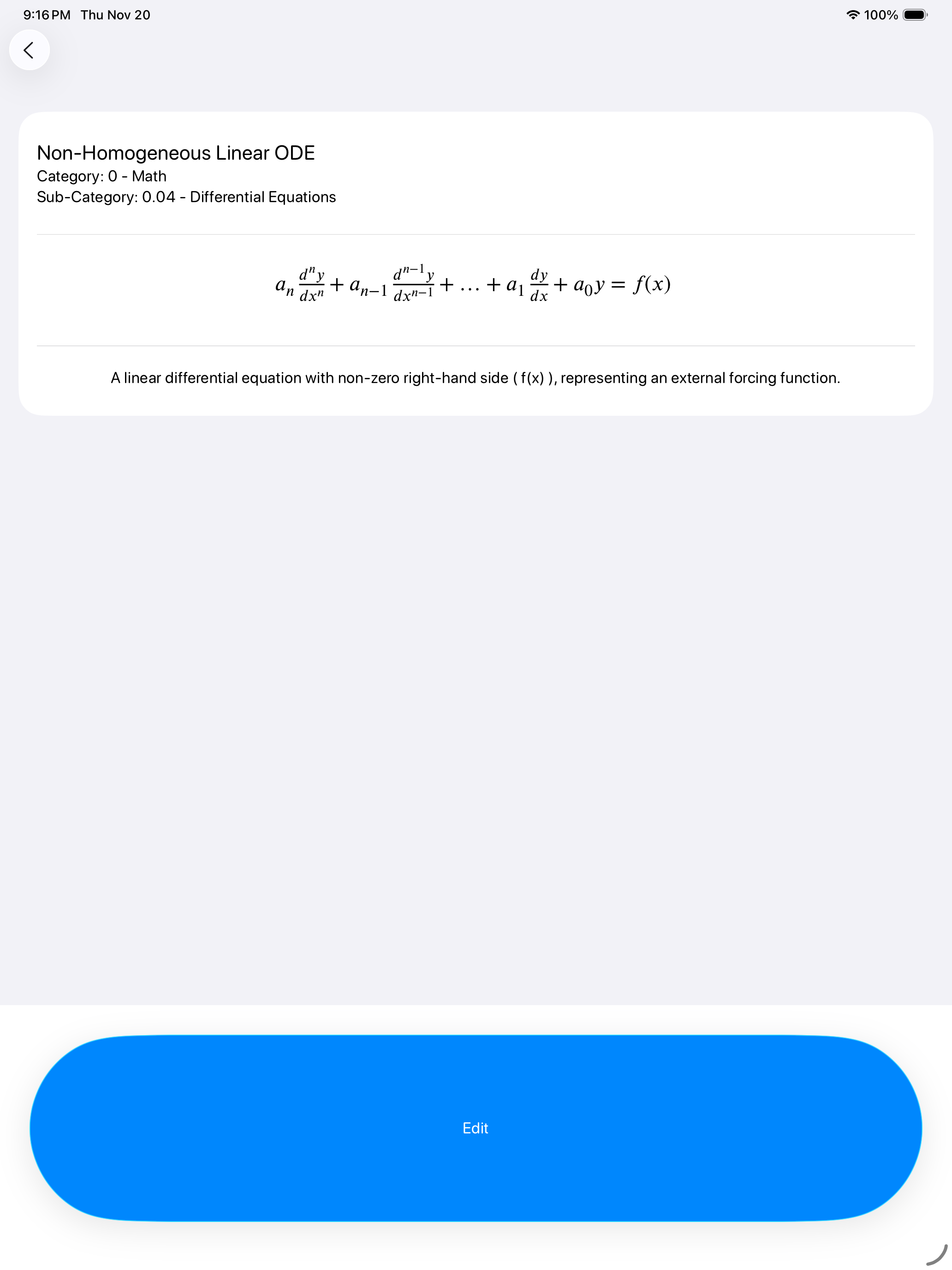 Equation Sheets (with ads)