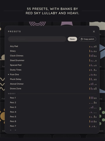Anima Synthesizer iPad screenshot