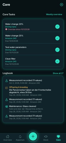 Aqualizer – Aquarium-App screenshot 5