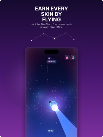 Nebula Glide: Space Arcade iPad screenshot