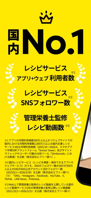レシピ動画で料理献立を簡単‪に - デリッシュキッチン screenshot 1 of 10