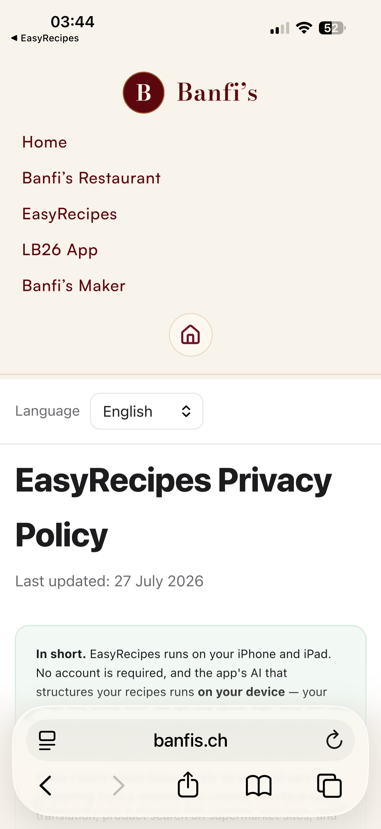EasyRecipes screenshot 10