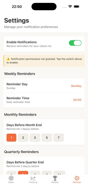 Year Goal Progress screenshot 4