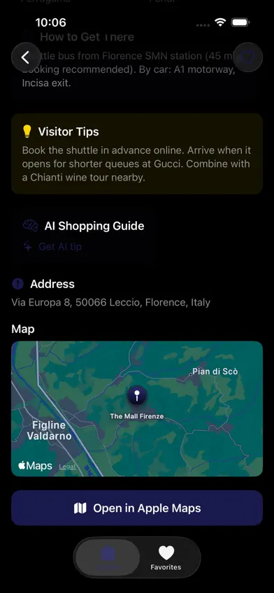 EuroOutlets screenshot 3