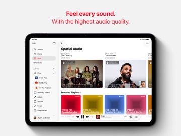 Apple Music iPad screenshot