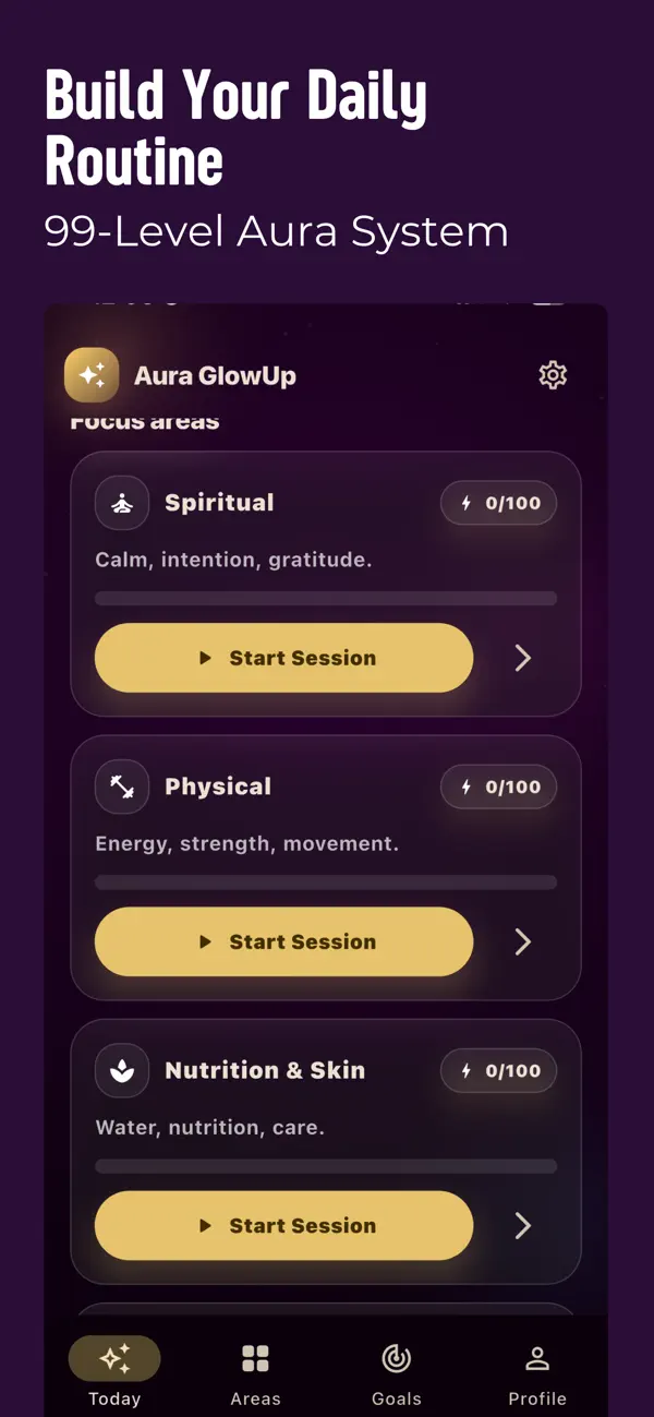 Screenshot #1 pour Aura Glow Up