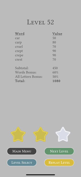 Word Trees Screenshot 4 of 4