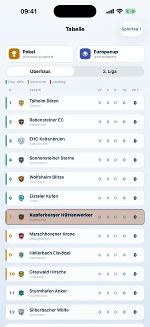 Ice Hockey Manager Legacy screenshot 4
