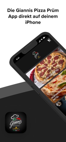 Giannis Pizza Prüm iPhone screenshot