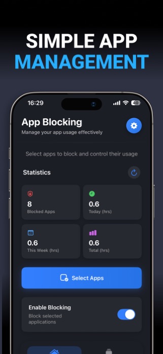 Zentry : Screen Time Control Screenshot 1 of 4