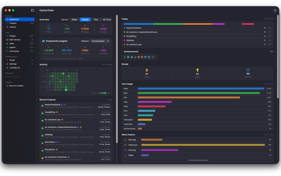 #3. Corixa Pulse (macOS) Av: Halldor Gislason