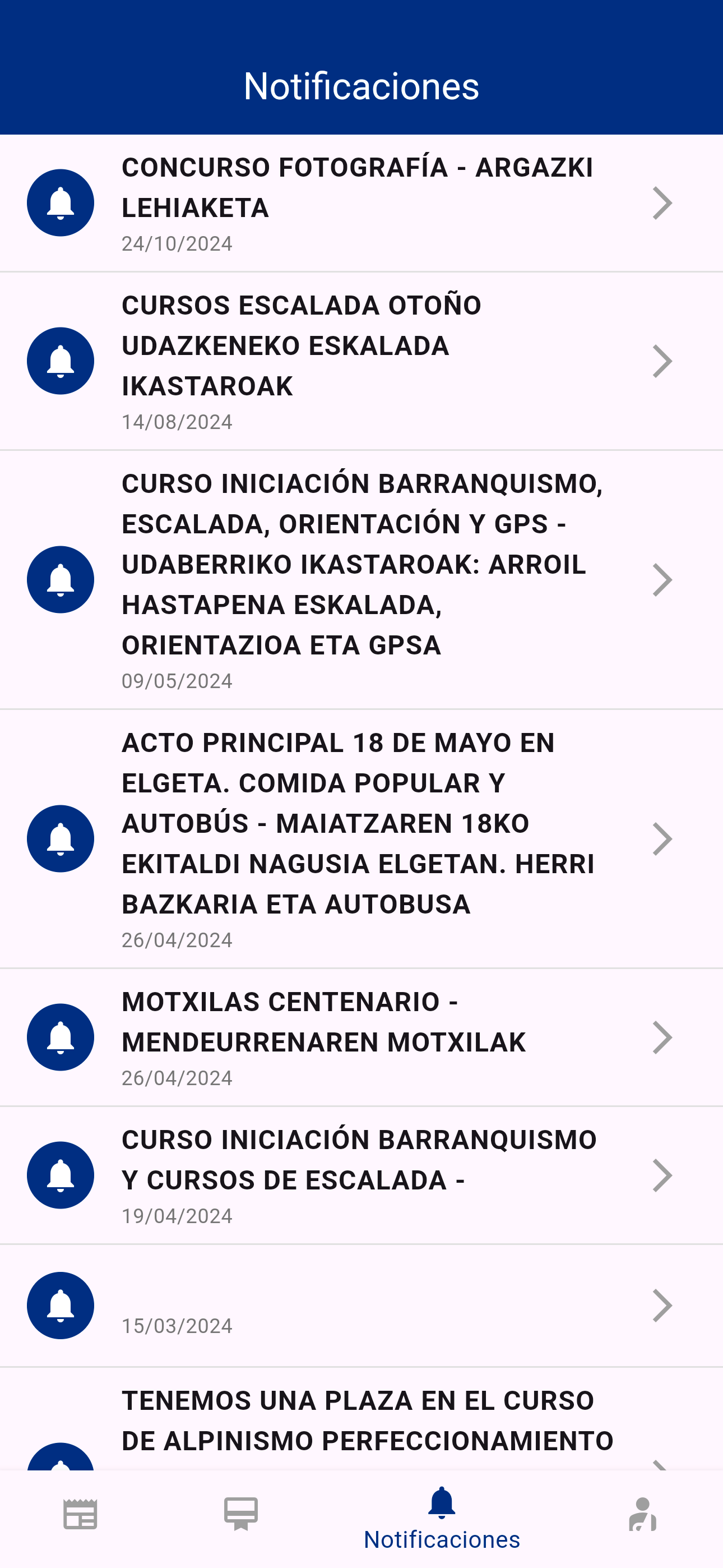 Nafarmendi Licencias