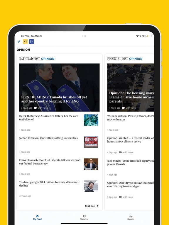 Screenshot #4 pour National Post