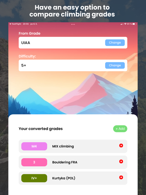 Screenshot #5 pour Climbing Grades