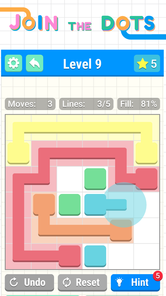 #6. Join the Dots - Connect puzzle (iOS) 由: Wonton Games