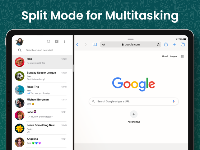 Messenger Duo for WhatsApp Screenshot