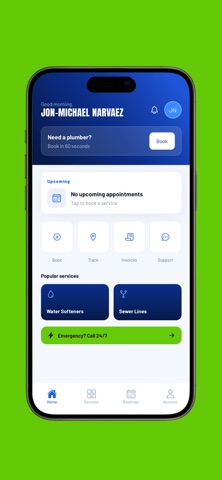 The Water Boy Plumbing Service iPhone screenshot