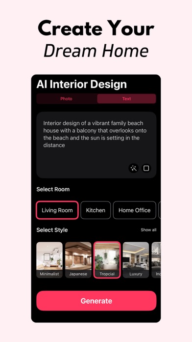 AI Interior Design: Remodel Screenshot