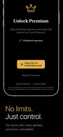 Elite Expense Tracker — Regal Screenshot 4 of 4