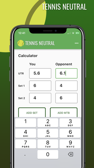 Screenshot #3 pour Tennis Neutral