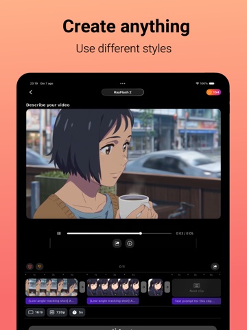 DreamCuts - AI Video Maker iPad screenshot