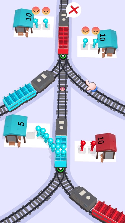 Train Jam Escape:Traffic 3D