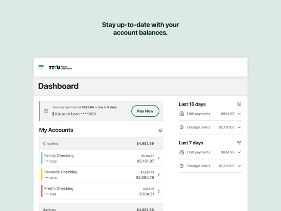 Screenshot #5 pour TTCU Mobile Banking