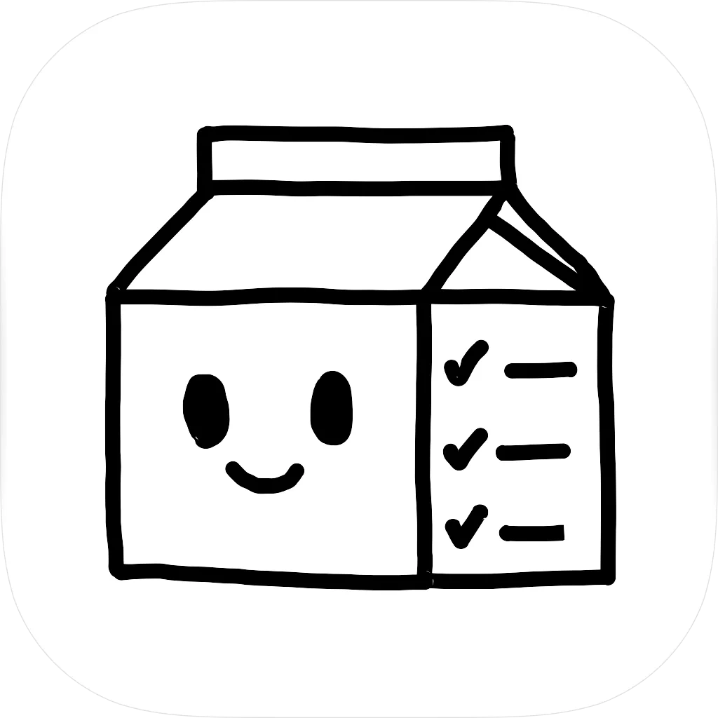 Milk - Sorted Grocery List